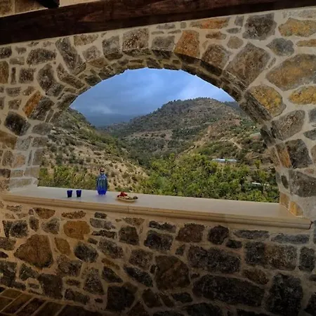 Villa Stone House With Sea View Achlia Exterior foto