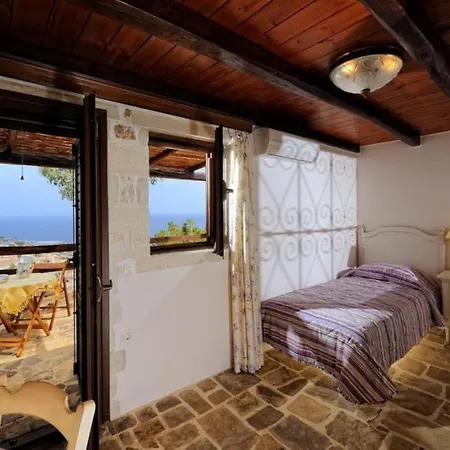 Villa Stone House With Sea View Achlia Exterior foto